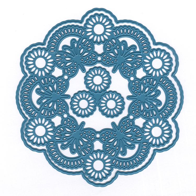 Joy! Crafts Circle Butterfly & Flowers Die