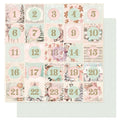 PRE-ORDER Prima Marketing & Frank Garcia Christmas Blush Countdown To The Magic - Single Sheet