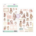 PRE-ORDER Prima Marketing & Frank Garcia Christmas Blush Chipboard Stickers