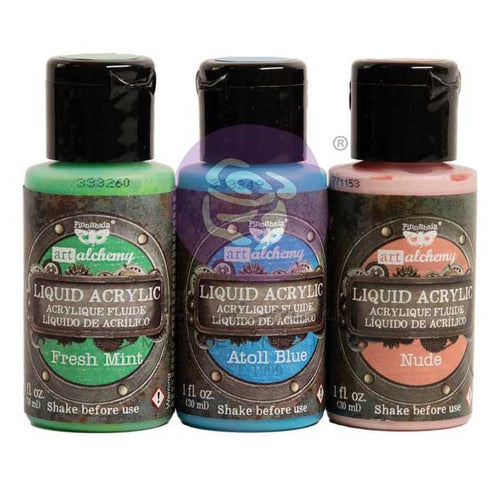 Art Alchemy Liquid Acrylics Finnabair - Dreamy Set