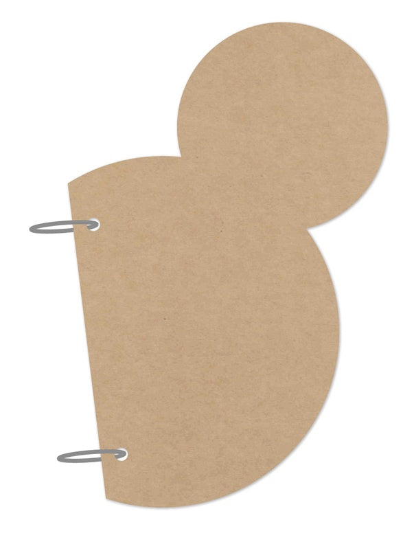 Simple Stories SN@P Mini Chipboard Album - Mouse Ear
