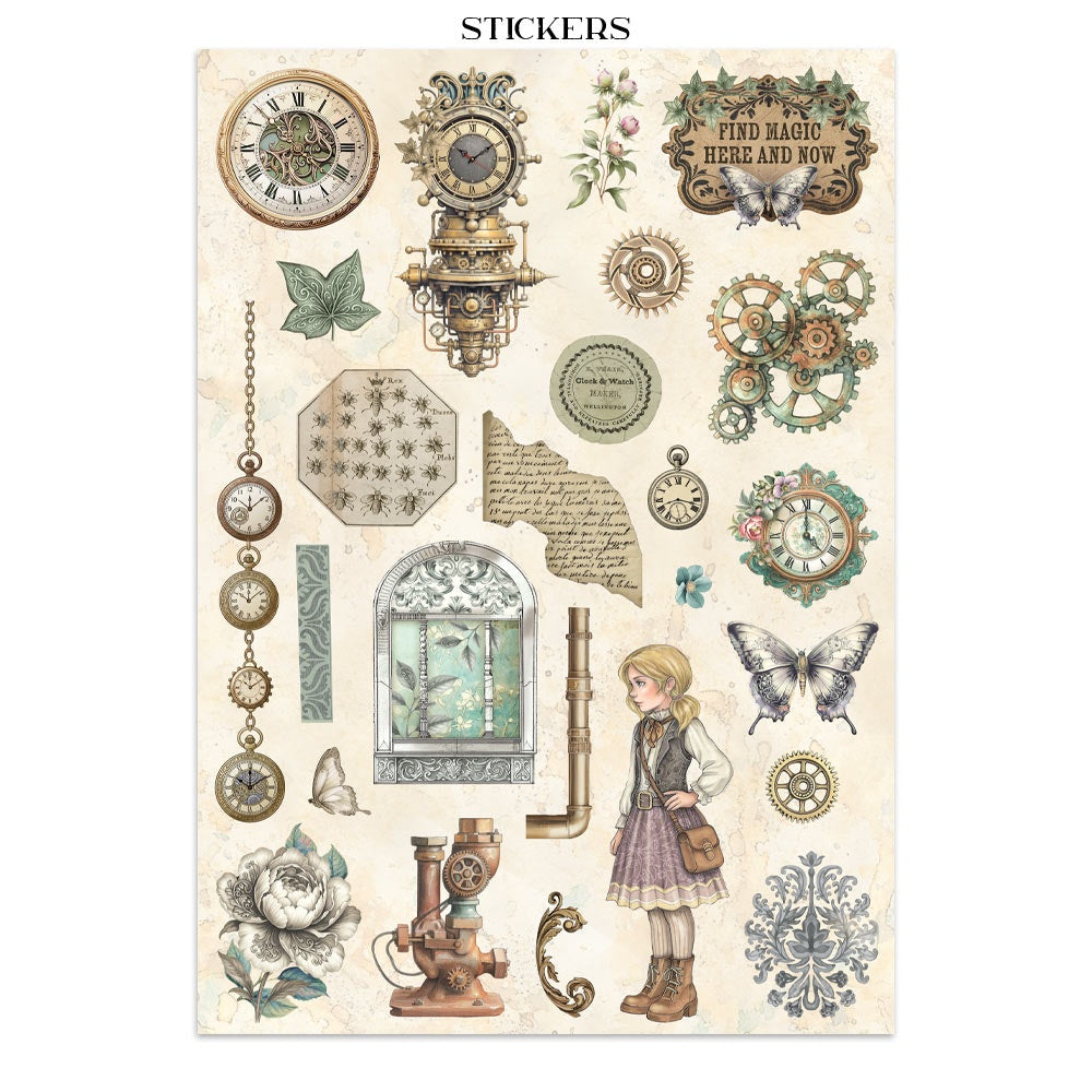Stamperia Gardens of Time Junk Journal