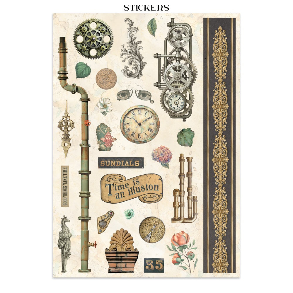 Stamperia Gardens of Time Junk Journal