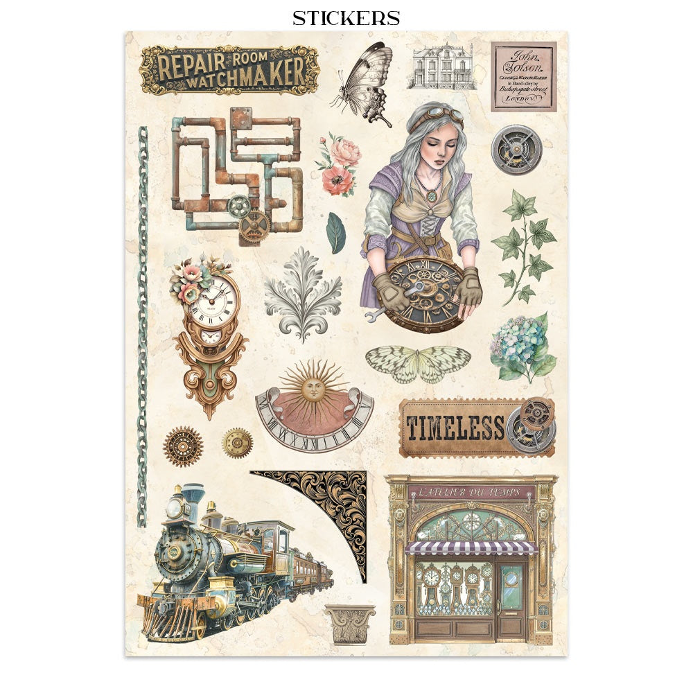 Stamperia Gardens of Time Junk Journal