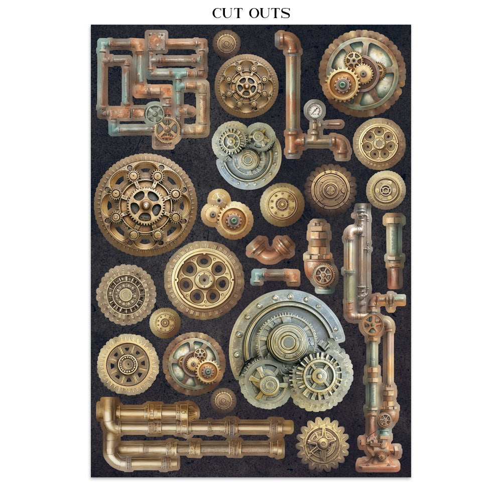 Stamperia Gardens of Time Junk Journal