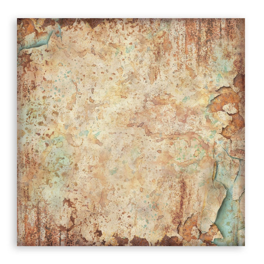Stamperia Gardens of Time 8x8 Backgrounds Paper Pad