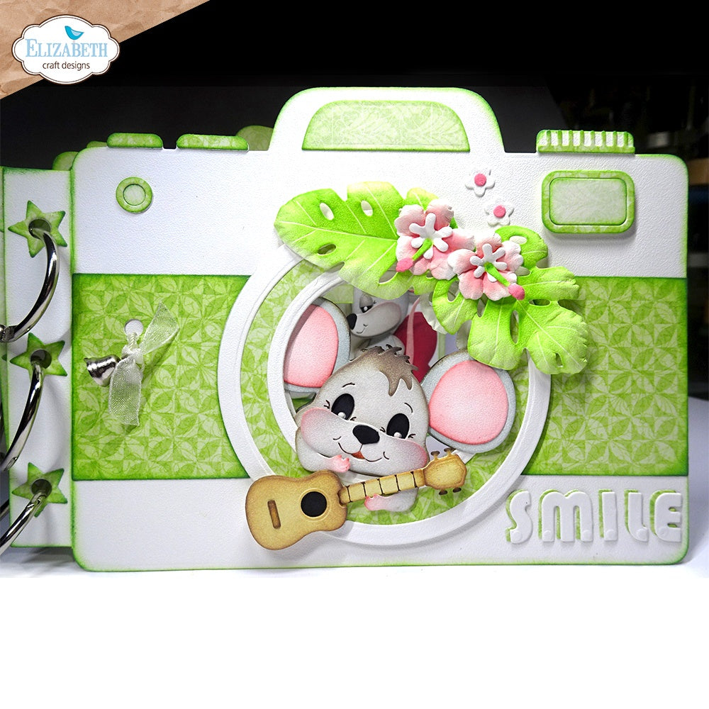 Elizabeth Craft Camera and Suitcase Build A Book