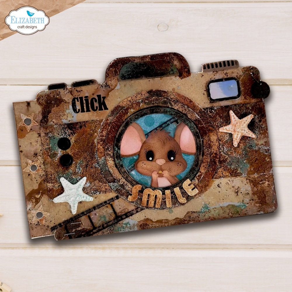 Elizabeth Craft Camera and Suitcase Build A Book