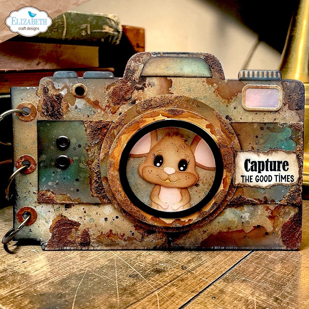 Elizabeth Craft Camera and Suitcase Build A Book