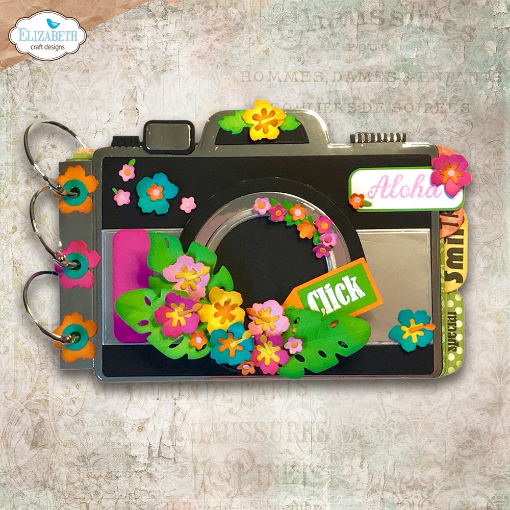 Elizabeth Craft Camera and Suitcase Build A Book
