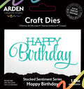 Arden Creative Studio Sentiment Series Stacked Happy Birthday Die