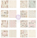 Prima Marketing Frank Garcia Buttons and Keepsakes 12x12 Paper Pad