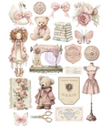 Prima Marketing Frank Garcia Buttons and Keepsakes A4 Rub-On Transfers