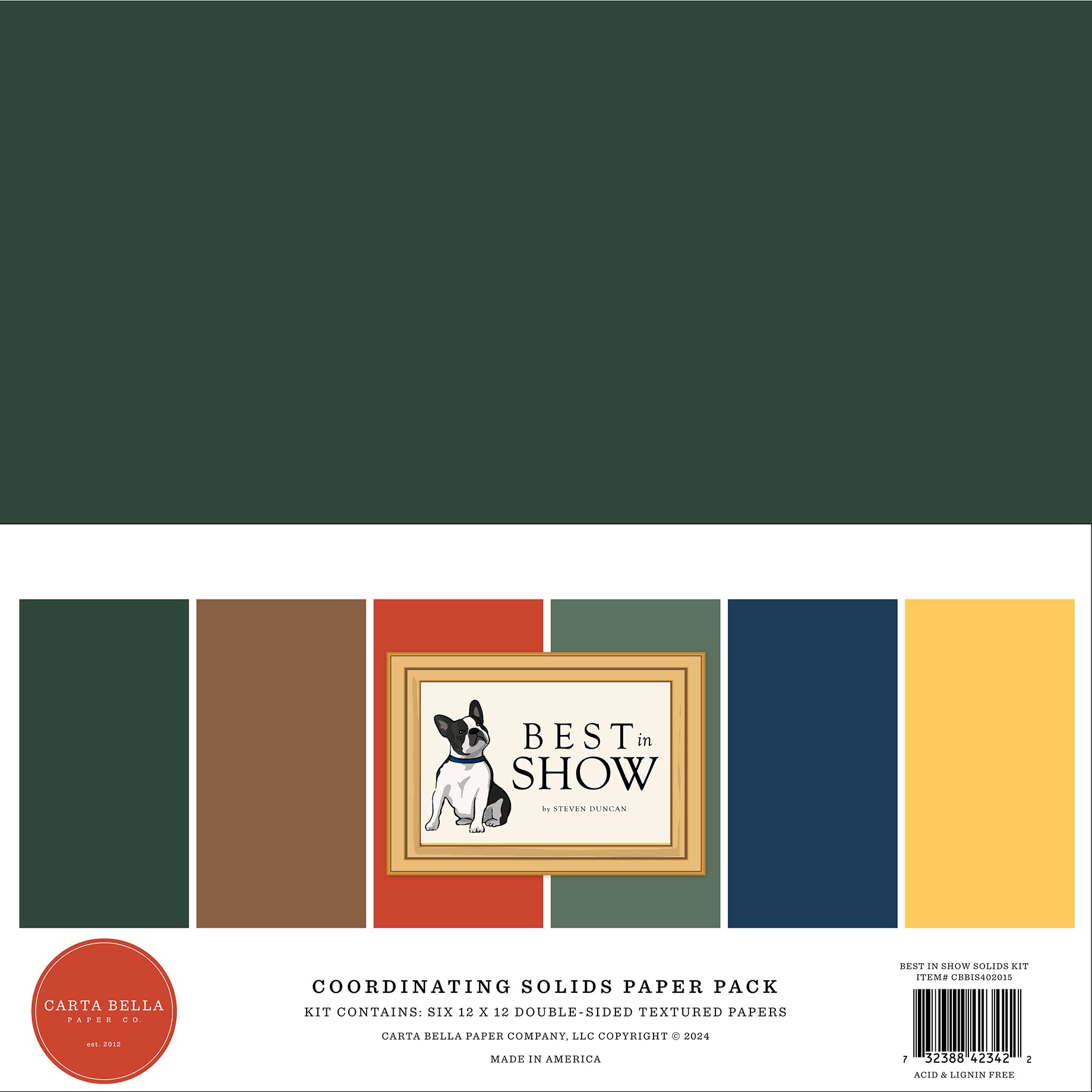 Carta Bella Best In Show Solids Kit