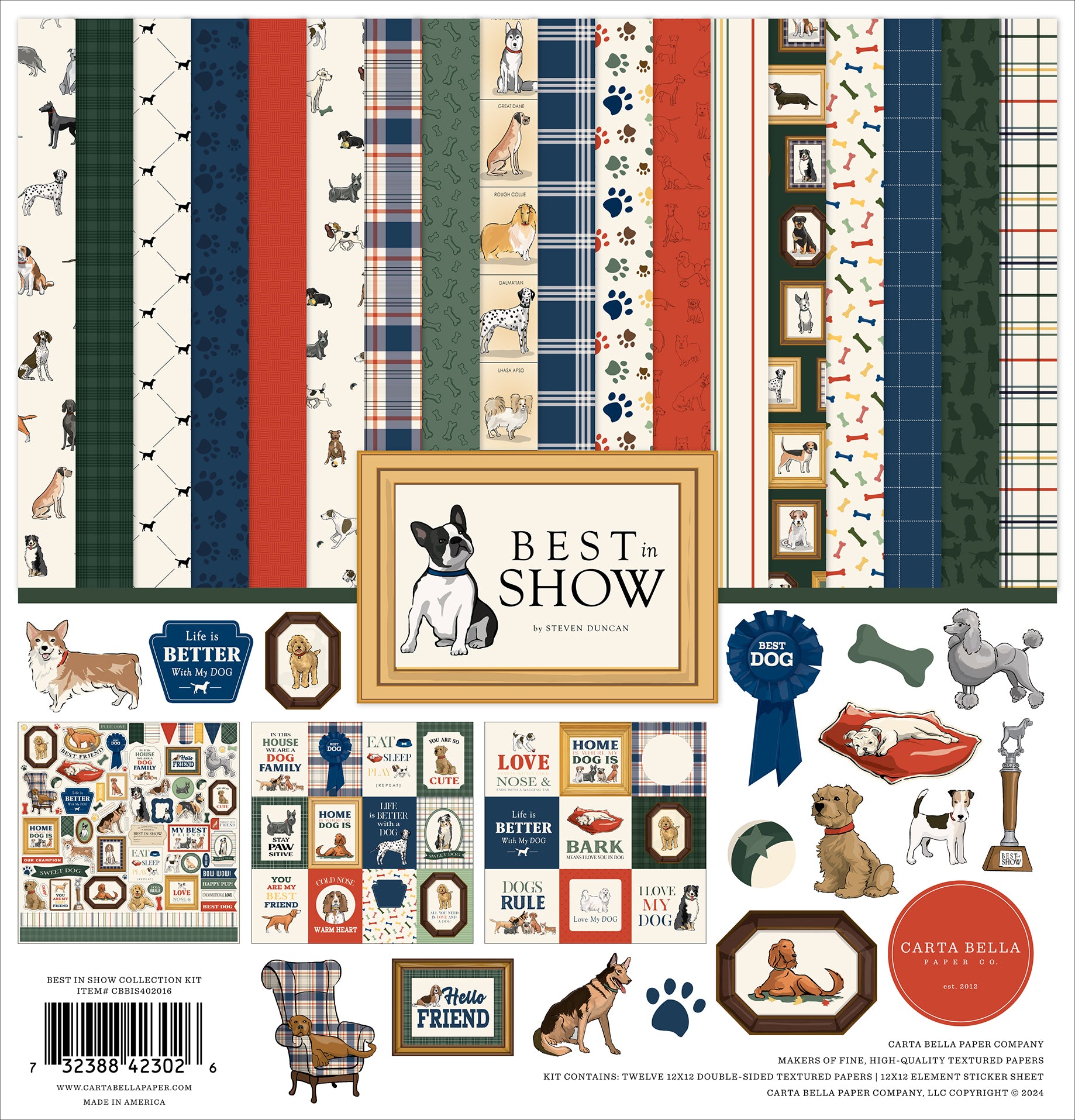 Carta Bella Best In Show Collection Kit