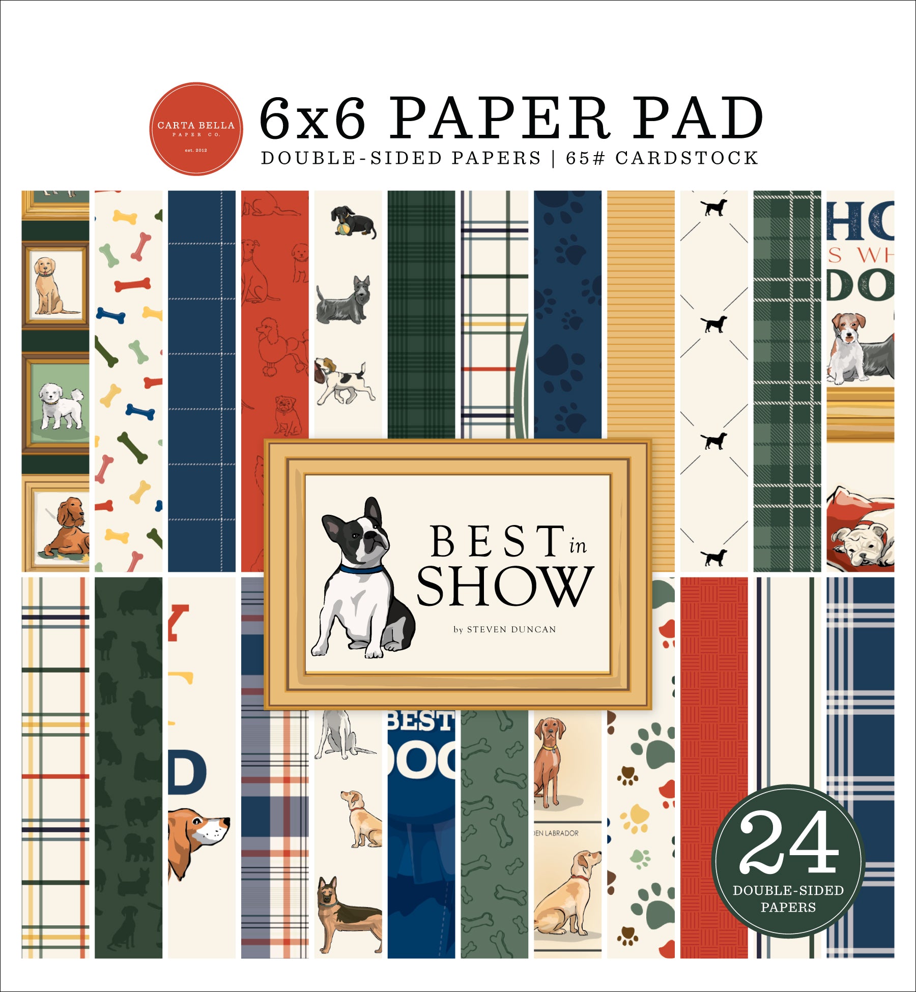 Carta Bella 6x6 Paper Pad - Best In Show