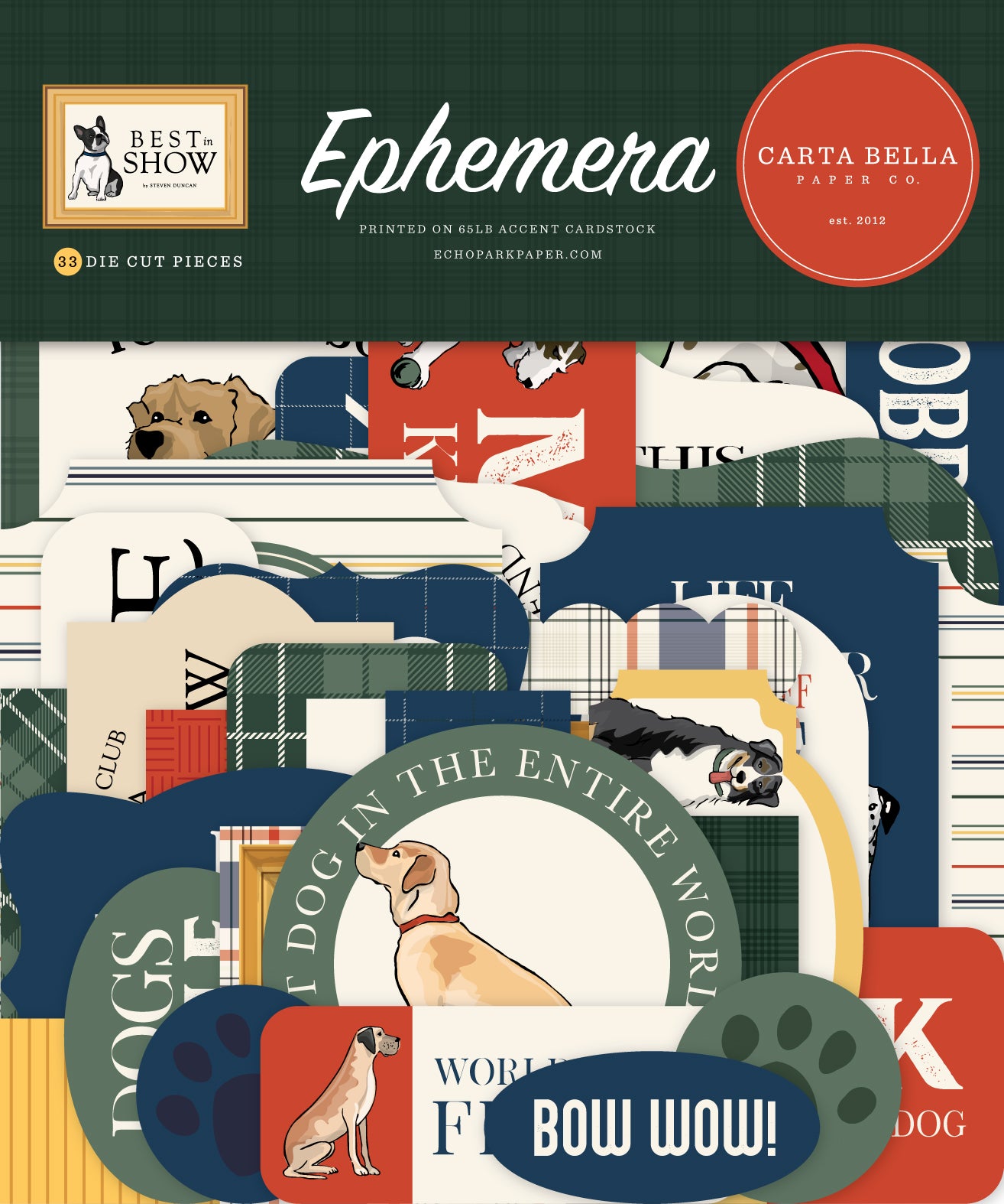 Carta Bella Ephemera - Best In Show