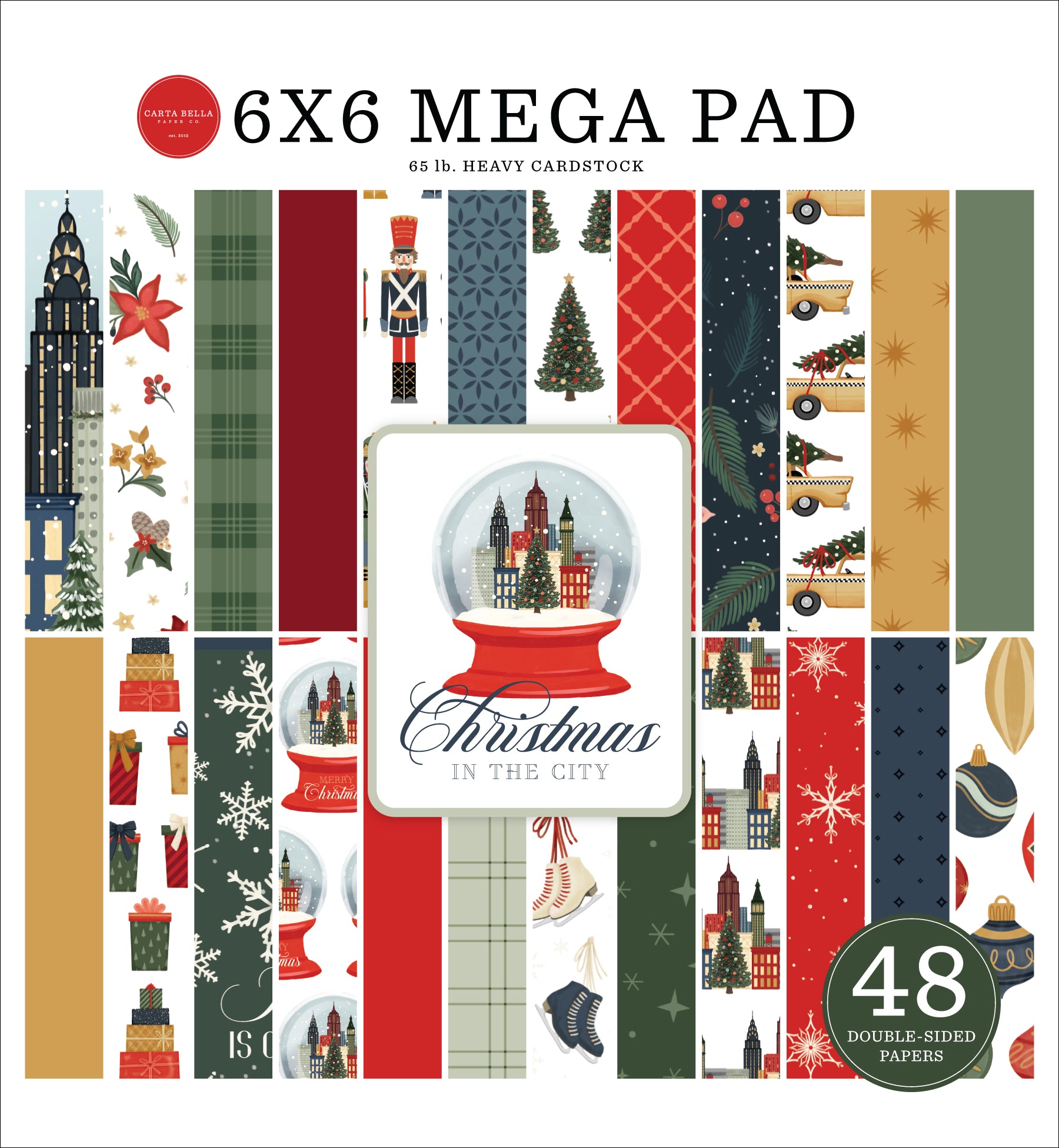 Carta Bella 6x6 Mega Pad - Christmas In The City