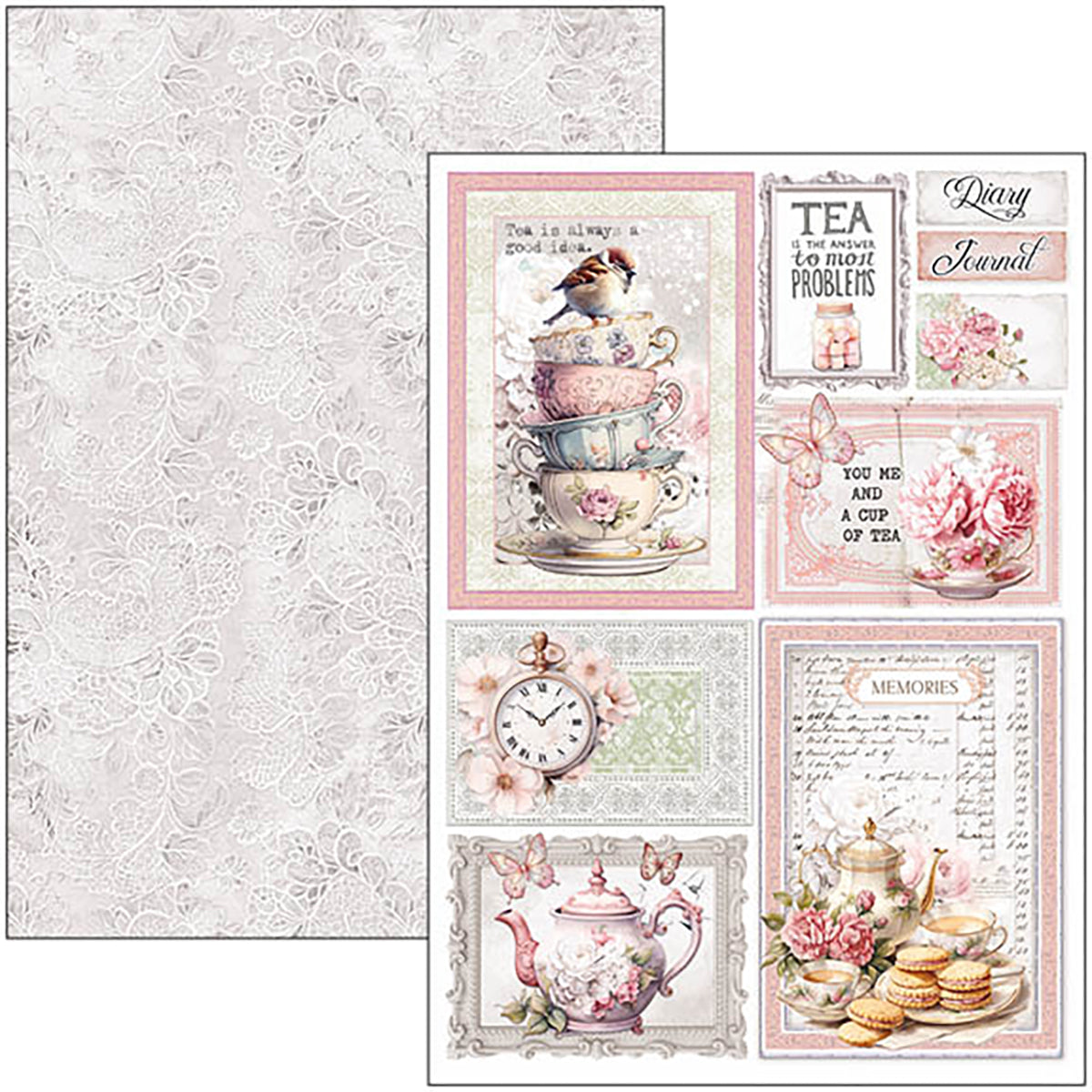 Ciao Bella Creative Pad A4 - Timeless Moments