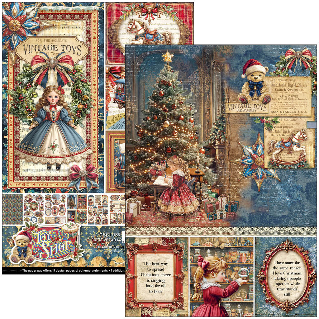 Ciao Bella Toy Shop Creative Pad A4