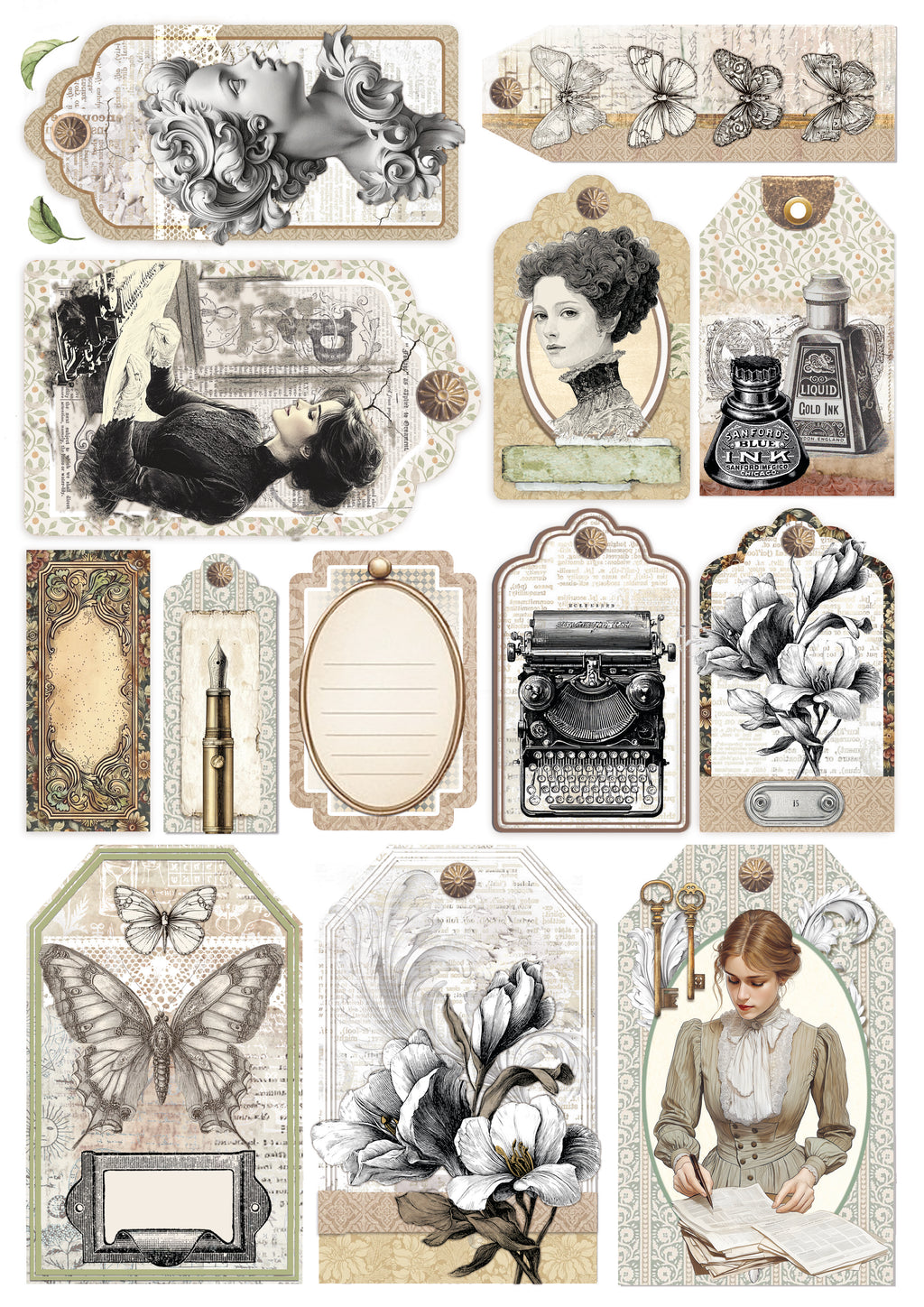 Ciao Bella Creative Pad A4 - Typographic