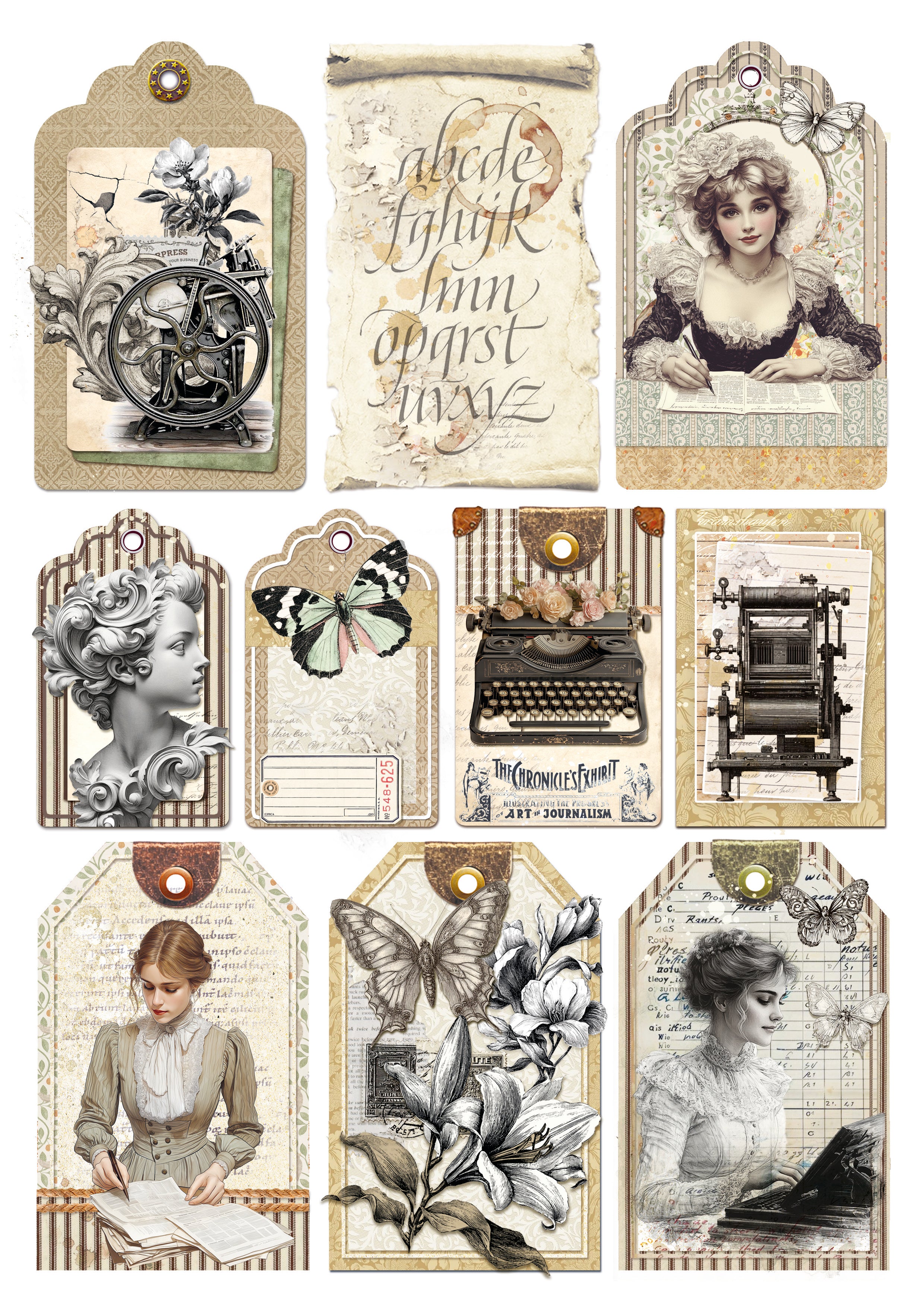 Ciao Bella Creative Pad A4 - Typographic