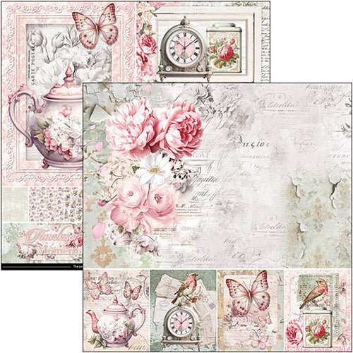 Ciao Bella 8x8 Paper Pad - Timeless Moments