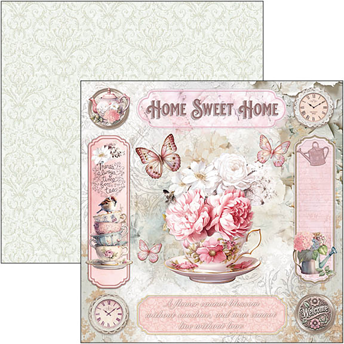 Ciao Bella 8x8 Paper Pad - Timeless Moments