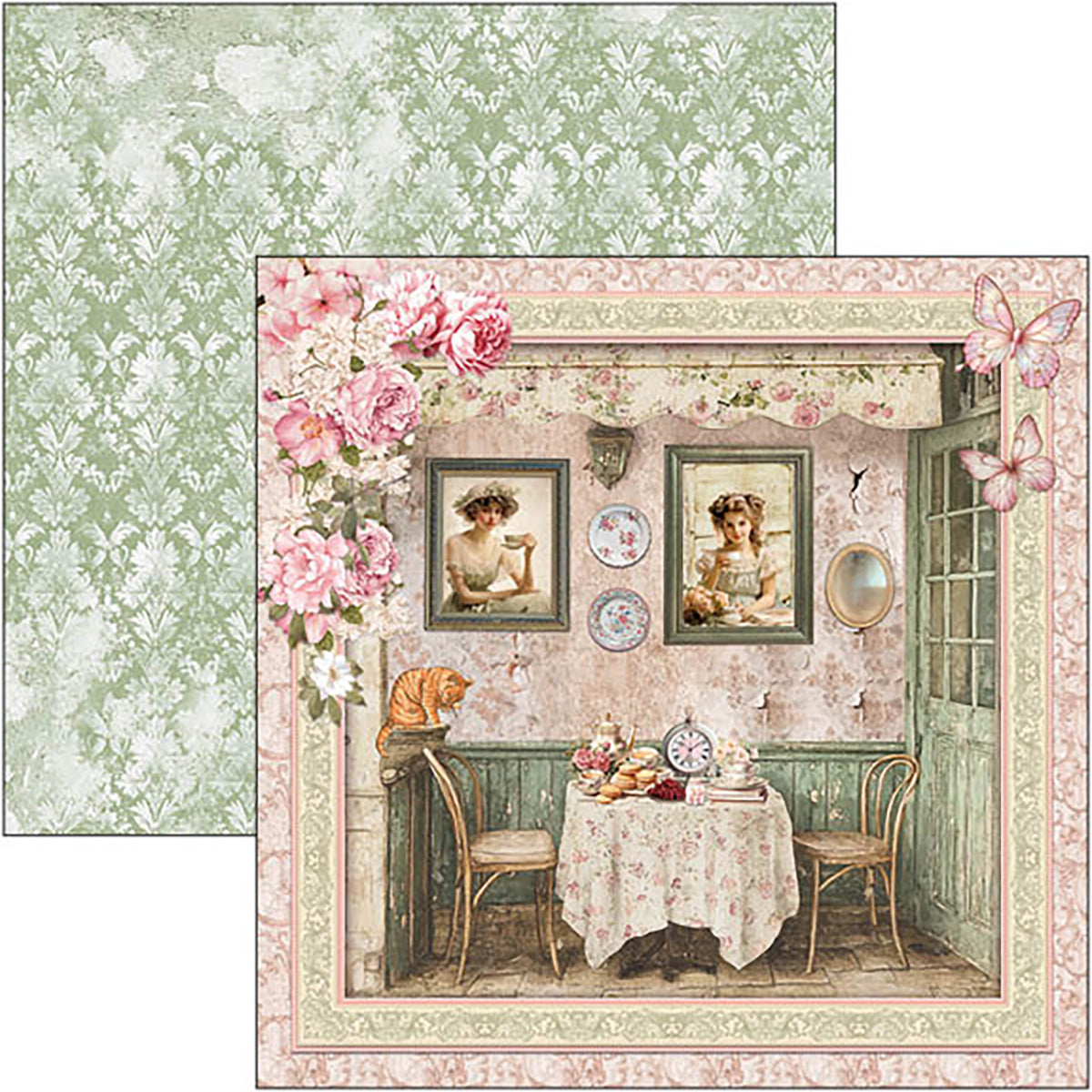 Ciao Bella 8x8 Paper Pad - Timeless Moments