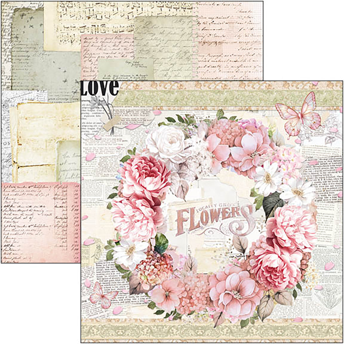 Ciao Bella 8x8 Paper Pad - Timeless Moments