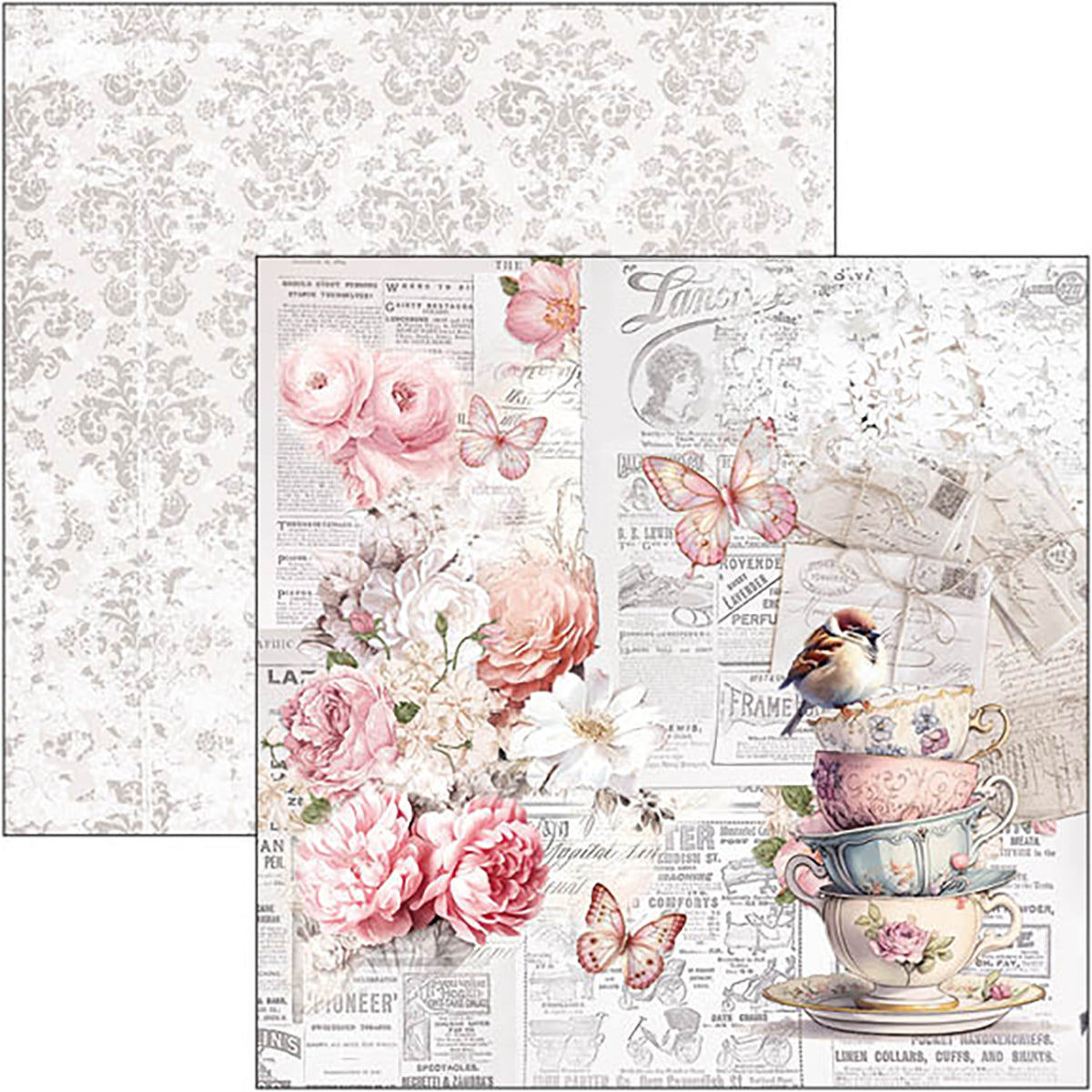 Ciao Bella 8x8 Paper Pad - Timeless Moments