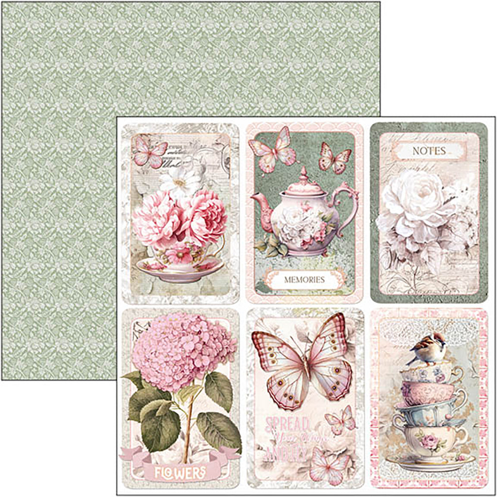 Ciao Bella 8x8 Paper Pad - Timeless Moments