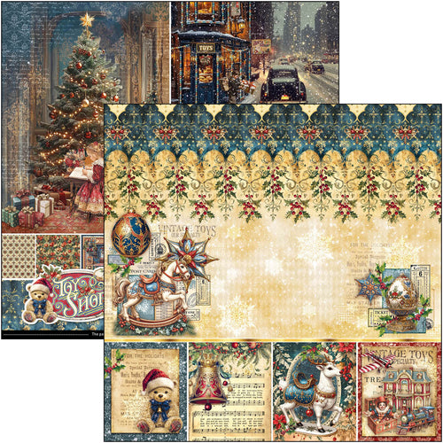 Ciao Bella Toy Shop 8x8 Paper Pad