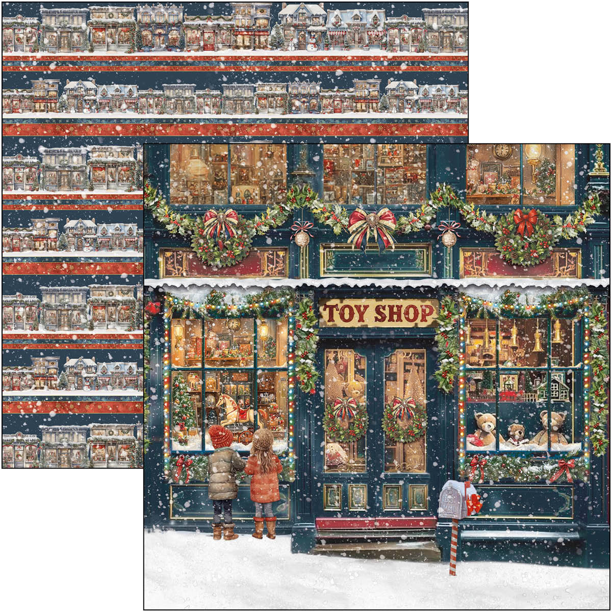 Ciao Bella Toy Shop 8x8 Paper Pad