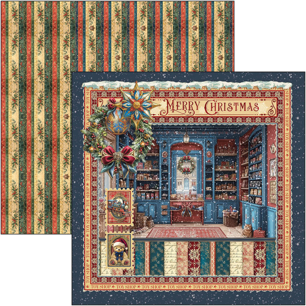 Ciao Bella Toy Shop 8x8 Paper Pad