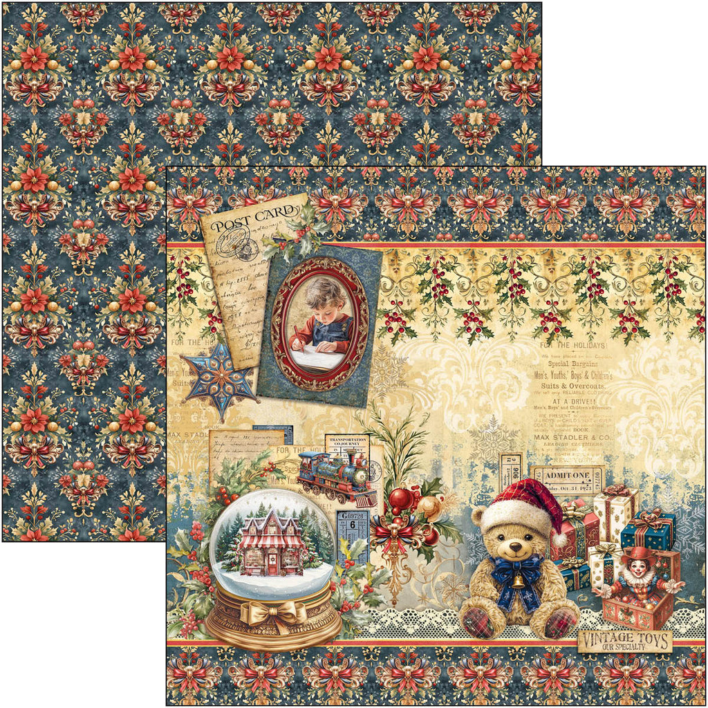 Ciao Bella Toy Shop 8x8 Paper Pad
