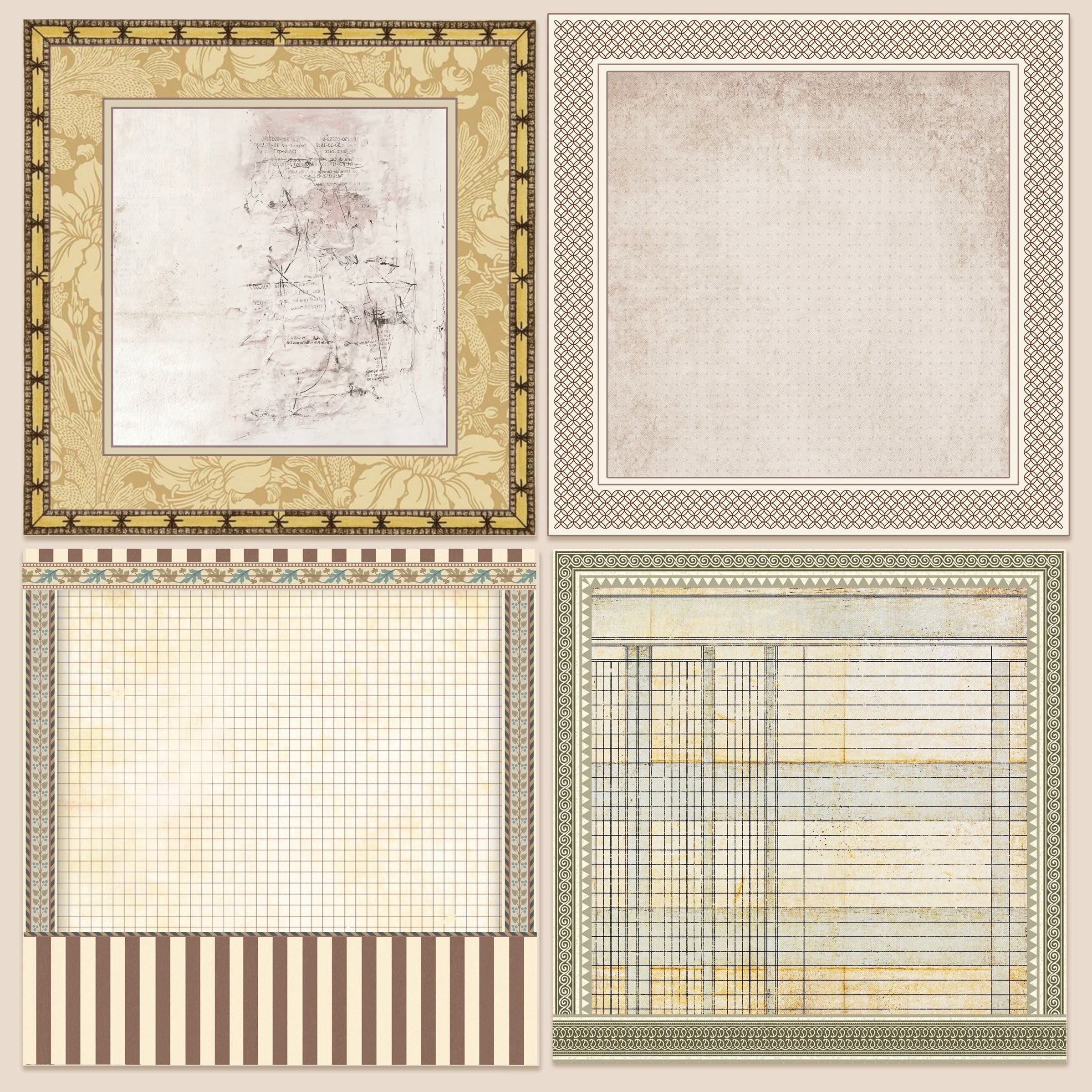 Ciao Bella 8x8 Paper Pad - Typographic