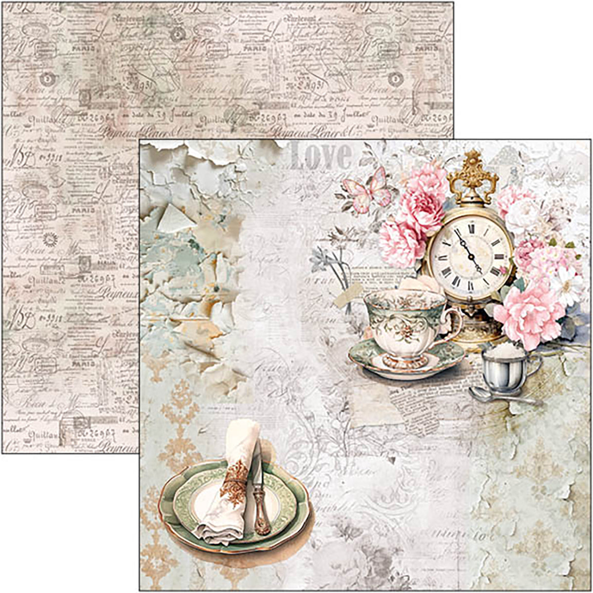 Ciao Bella 12x12 Paper Pad - Timeless Moments