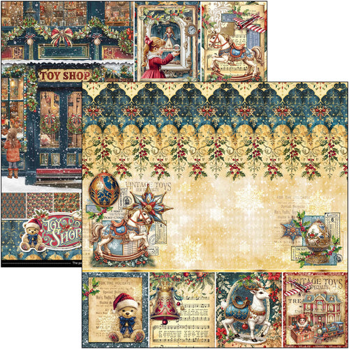 Ciao Bella Toy Shop 12x12 Paper Pad