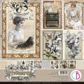 Ciao Bella 12x12 Paper Pad - Typographic