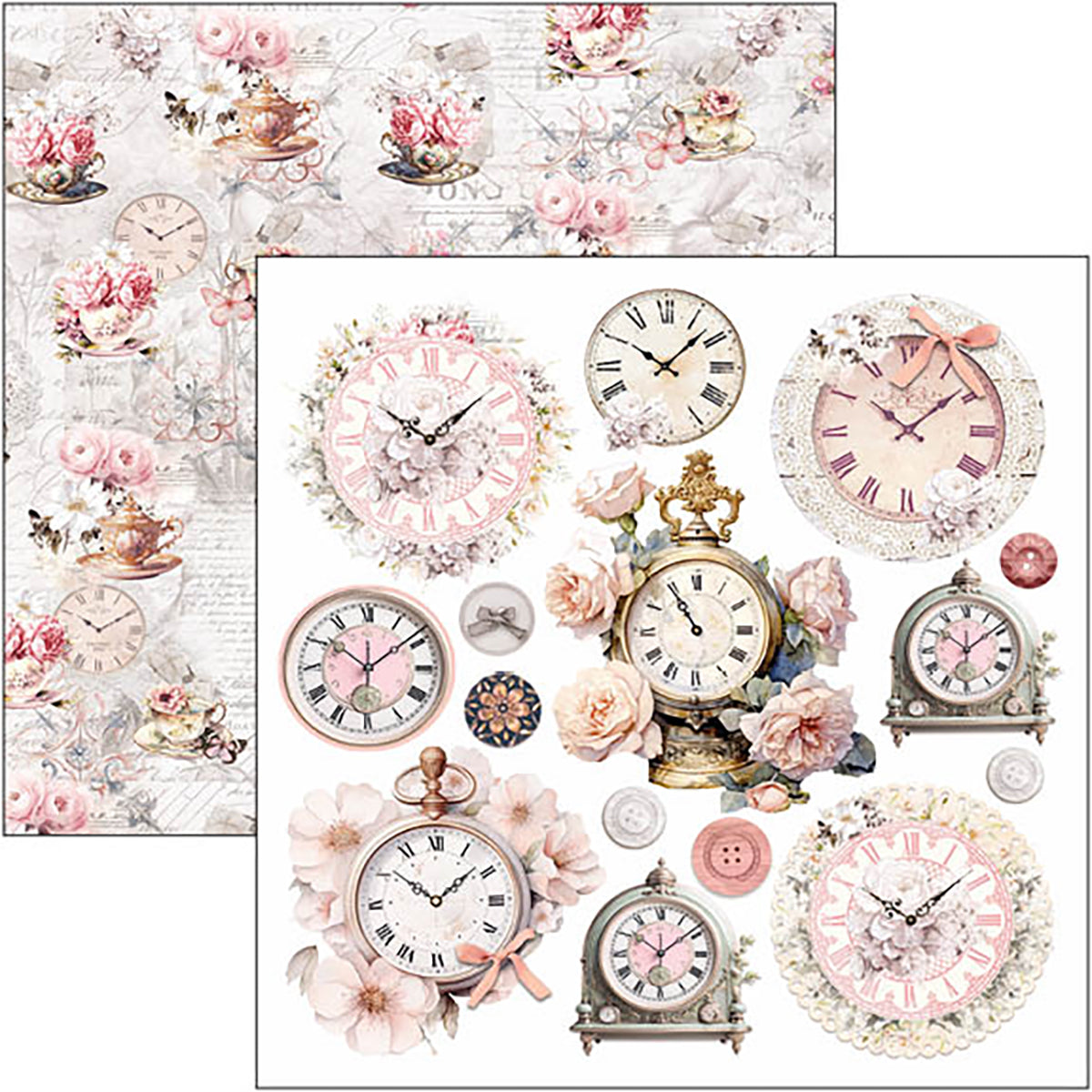 Ciao Bella Fussy Cut Pad 6x6 - Timeless Moments