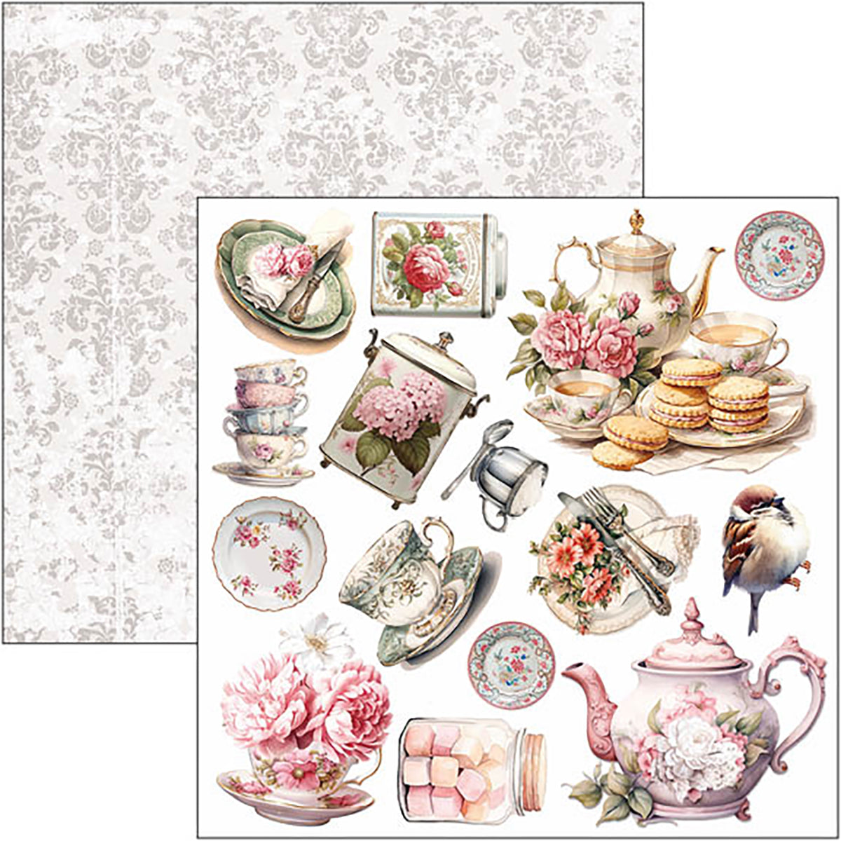 Ciao Bella Fussy Cut Pad 6x6 - Timeless Moments