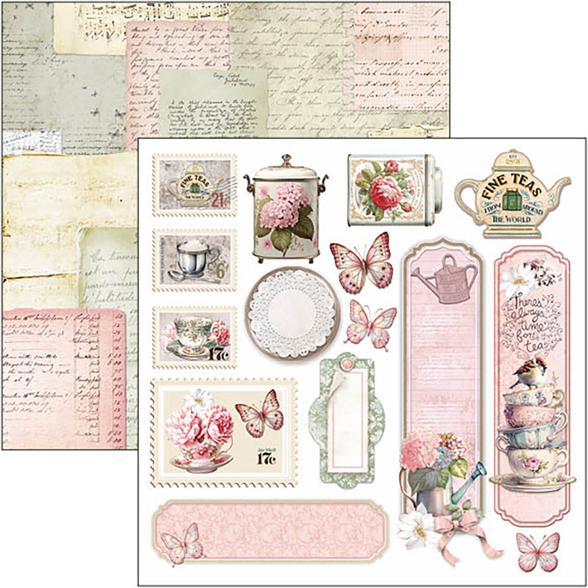 Ciao Bella Fussy Cut Pad 6x6 - Timeless Moments