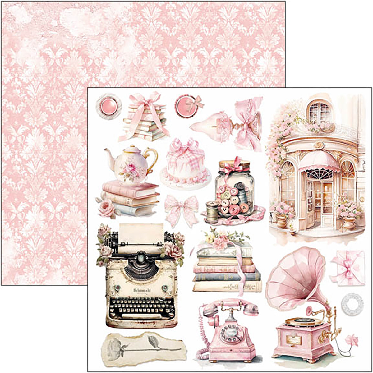 Ciao Bella Fussy Cut Pad 6x6 - Timeless Moments