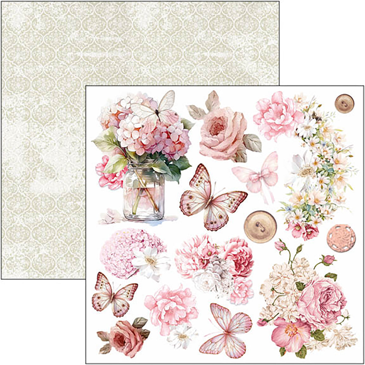 Ciao Bella Fussy Cut Pad 6x6 - Timeless Moments