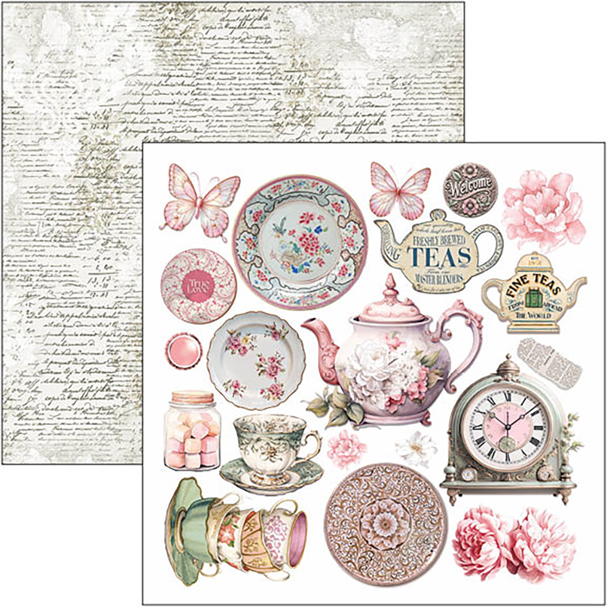Ciao Bella Fussy Cut Pad 6x6 - Timeless Moments