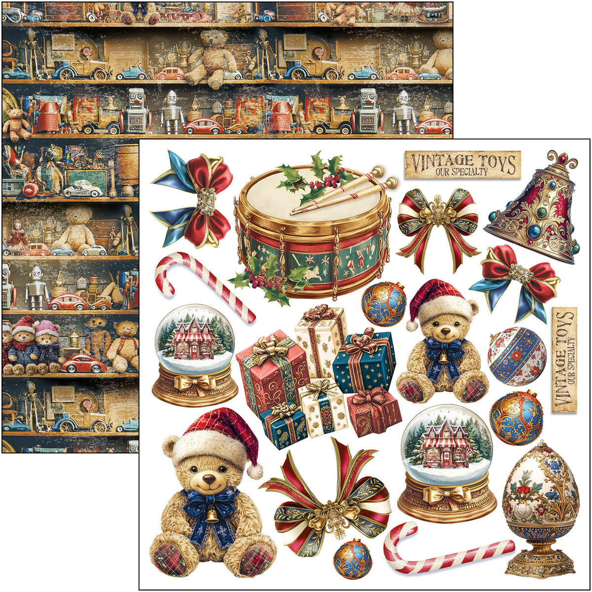 Ciao Bella Toy Shop Fussy Cut Pad 6x6