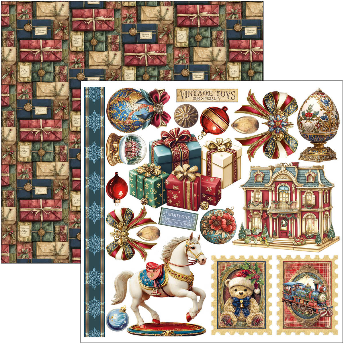 Ciao Bella Toy Shop Fussy Cut Pad 6x6