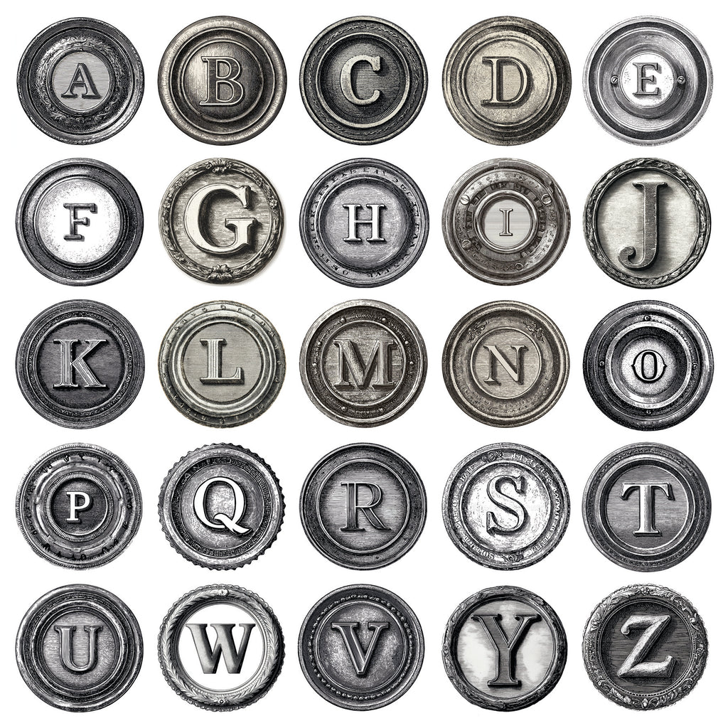 Ciao Bella 6x6 Fussy Cut Pad - Typographic