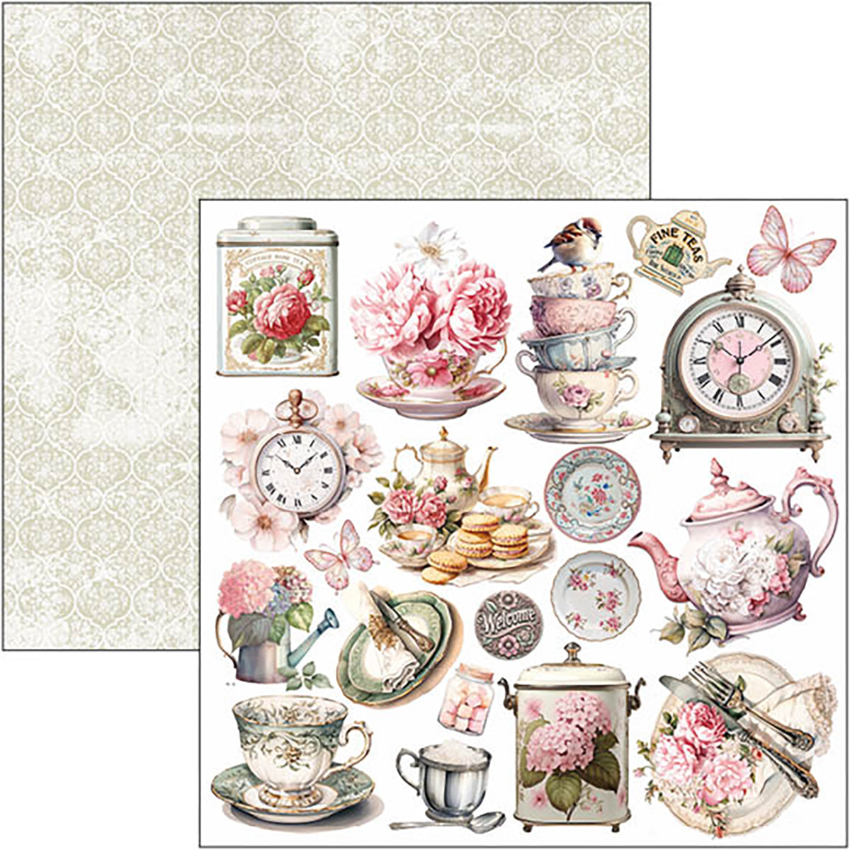 Ciao Bella 12x12 Patterns Paper Pad - Timeless Moments